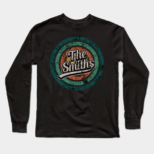 The Smiths // Retro Circle Crack Vintage Long Sleeve T-Shirt